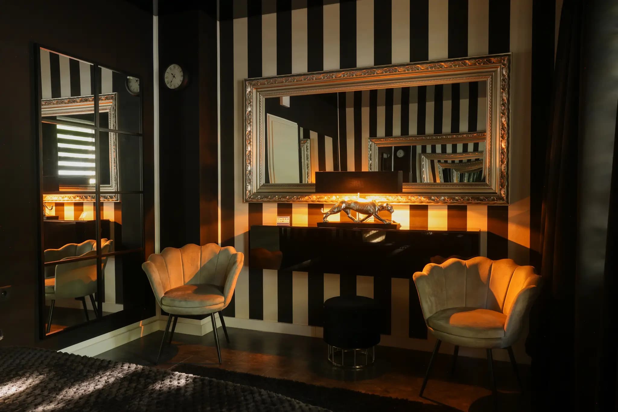 Stilvolles Massagezimmer