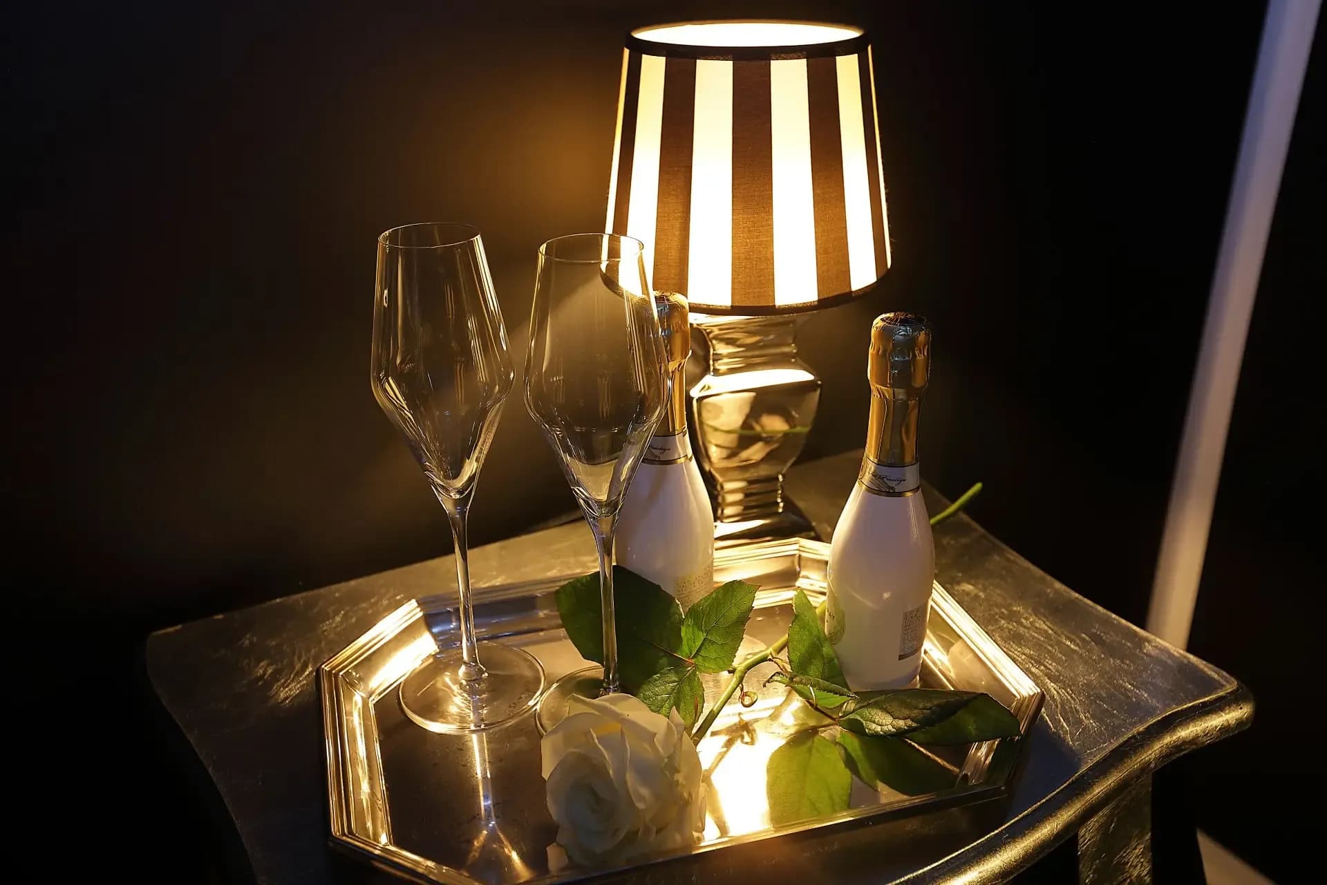 Sekt und Champagner Gläser